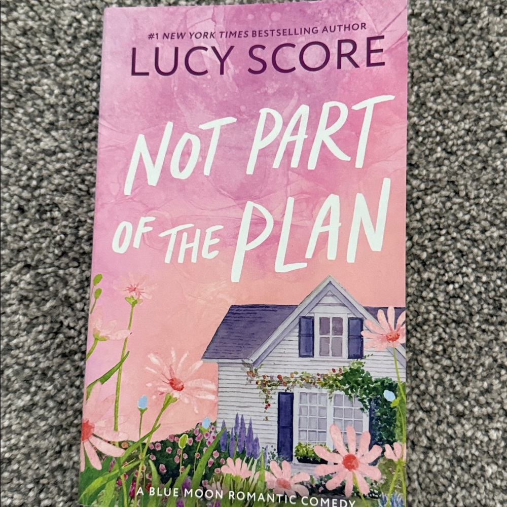 'Not Part of the Plan' Book - Pink Cover